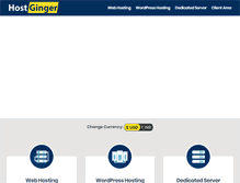 Tablet Screenshot of hostginger.com